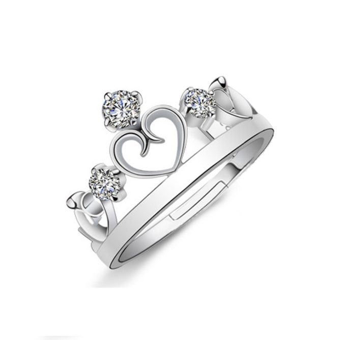 Heart Crown Ring