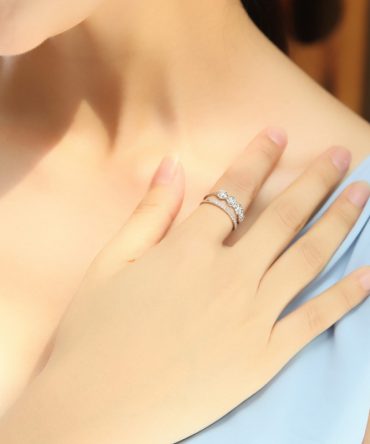 Rose Stacked Ring