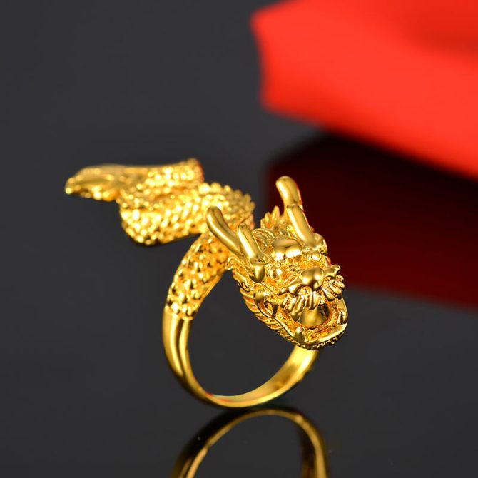 Crouching Dragon Ring