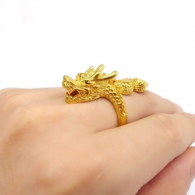 Crouching Dragon Ring